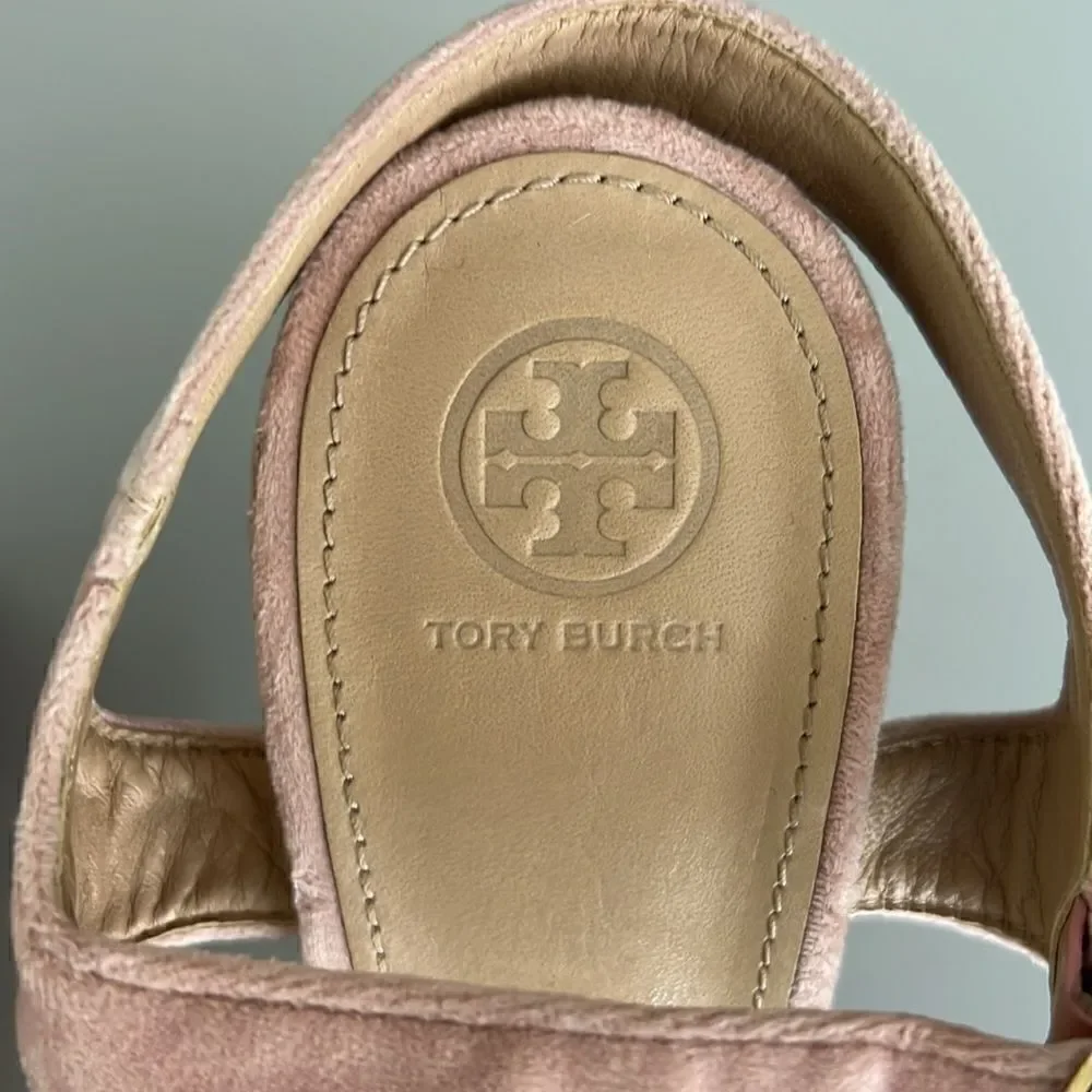 Tory Burch Loretta Velvet Platform Size 11